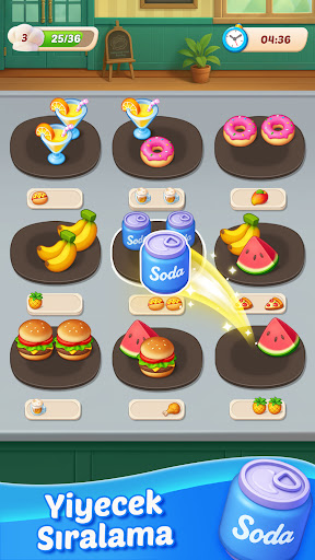Food Sort: Puzzle Game ekran görüntüsü
