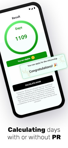 Canada presence calculator ekran görüntüsü