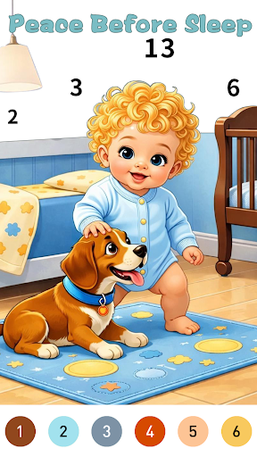 Cradle Color By Number ekran görüntüsü