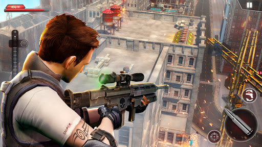 Police Sniper Gun Shooting 3D ekran görüntüsü
