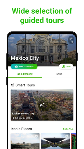 Mexico City SmartGuide ekran görüntüsü