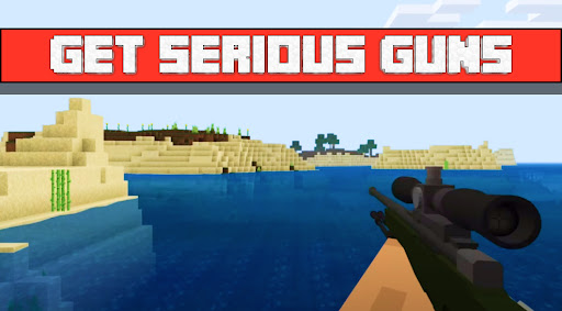 Gun Mod for Minecraft PE ekran görüntüsü