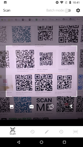 QR BarCode ekran görüntüsü