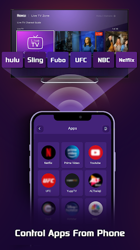 Purple Remote for Smart TV ekran görüntüsü