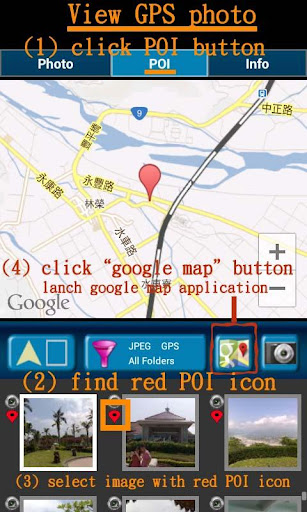 GPS Photo Viewer ekran görüntüsü