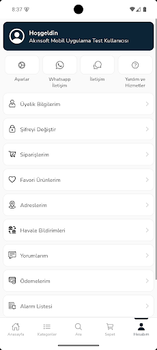 Özcanlar Kuruyemiş ekran görüntüsü