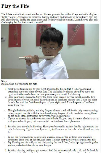 How to Play the Fife ekran görüntüsü