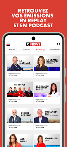 CNEWS - Toute l'Actu en direct ekran görüntüsü