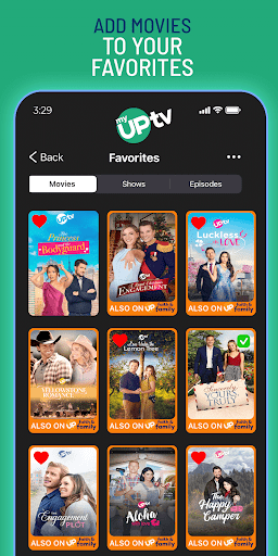 My UPtv ekran görüntüsü