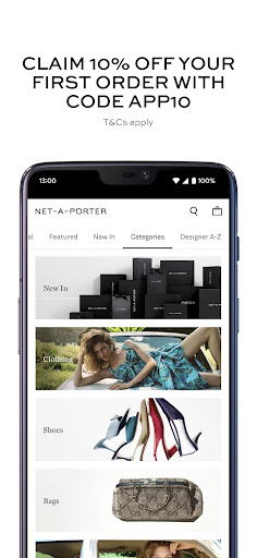 NET-A-PORTER: luxury fashion ekran görüntüsü