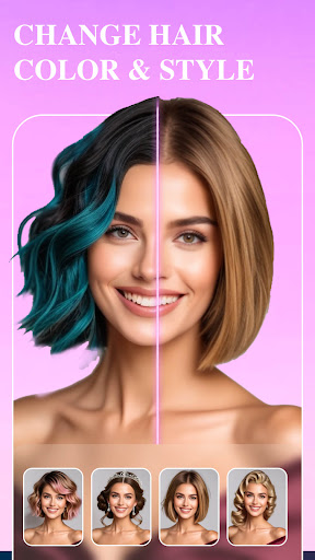 Hair Lab: AI hairstyle Face ekran görüntüsü