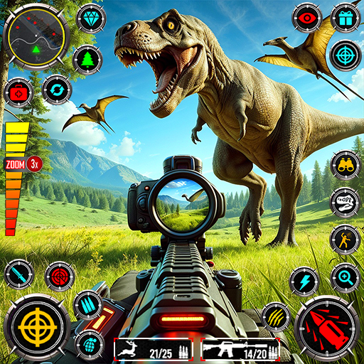 Wild Dino Family Life Sim