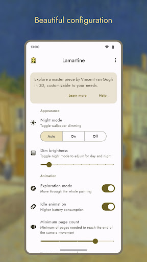 Lamartine: Live Wallpaper ekran görüntüsü