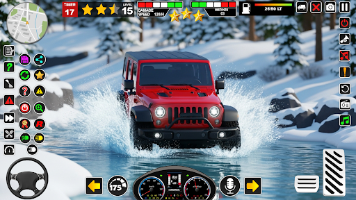 Jeep Game Real Jeep Driving 3D ekran görüntüsü