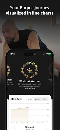 GOLDEN Burpees Tracker ekran görüntüsü