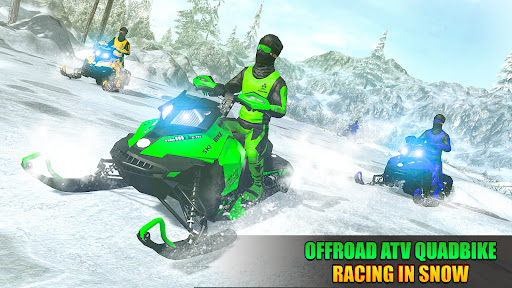 kar bisiklet Yarışı snocross ekran görüntüsü