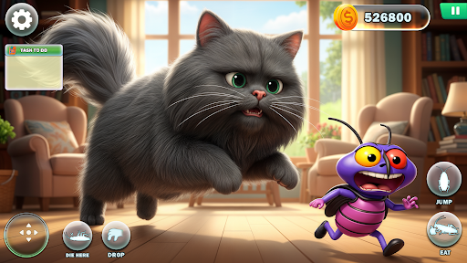 I Am Cockroach Simulator ekran görüntüsü