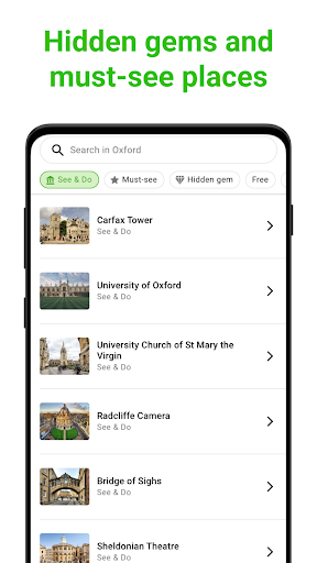 Oxford Tour Guide:SmartGuide ekran görüntüsü