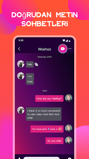 Woohoo-Canlı Görüntülü Sohbet ekran görüntüsü