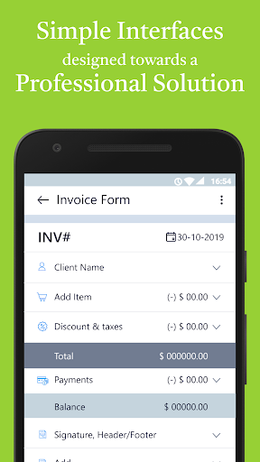 Simple Invoice Manager ekran görüntüsü