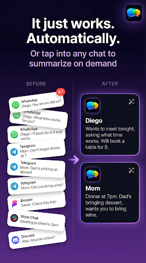 AI Notifications (Summaries) ekran görüntüsü