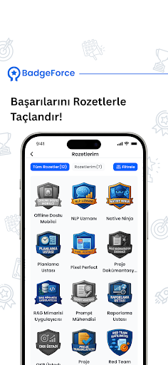 BadgeForce ekran görüntüsü