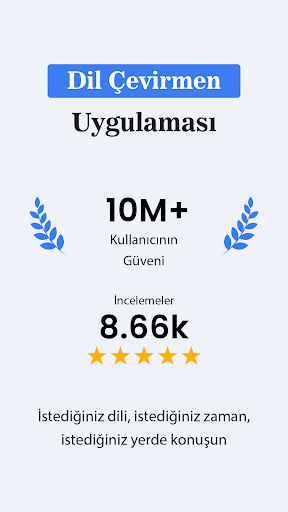 Dil Tercüman Uygulaması ekran görüntüsü