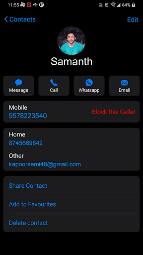 Video Ringtone - Phone Dialer ekran görüntüsü