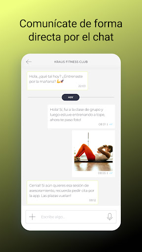 Kraus Fitness ekran görüntüsü
