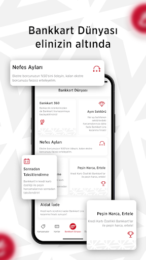 Bankkart Mobil ekran görüntüsü