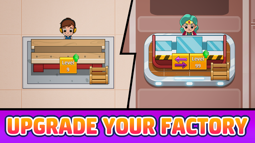 Idle Factory Tycoon ekran görüntüsü
