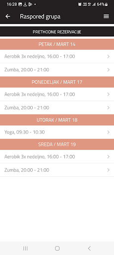 Twist pilates ekran görüntüsü