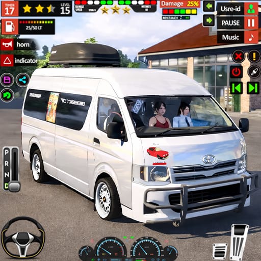 Dubai Van Coach Bus Games 2025