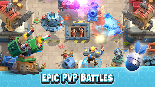 Rebel Bots: Epic War PvP RTS ekran görüntüsü