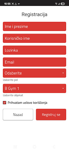 B Gym ekran görüntüsü