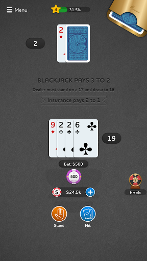 Blackjack - Casino Card Game ekran görüntüsü