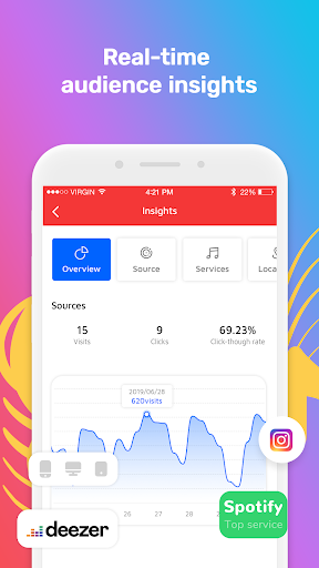 MusicLink - Promote your music ekran görüntüsü