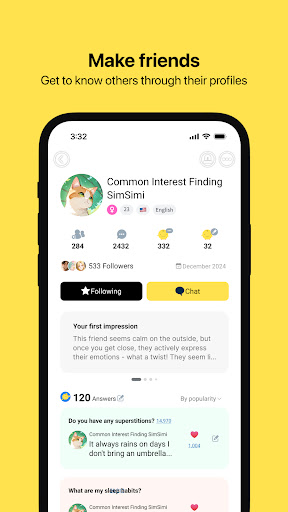 SimSimi ekran görüntüsü