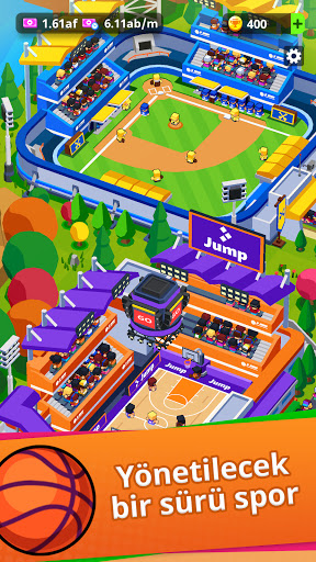 Sports City Tycoon: Idle Game ekran görüntüsü