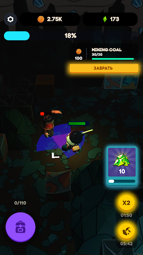 Dungeon Diggers: idle mine RPG ekran görüntüsü