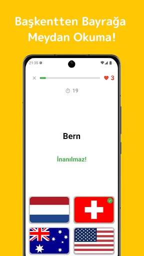 Dünyadaki ülkelerin bayrakları ekran görüntüsü
