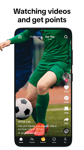 TikTok Lite ekran görüntüsü