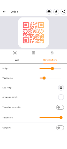 QR Oluşturucu: QR Kod Tarayıcı ekran görüntüsü