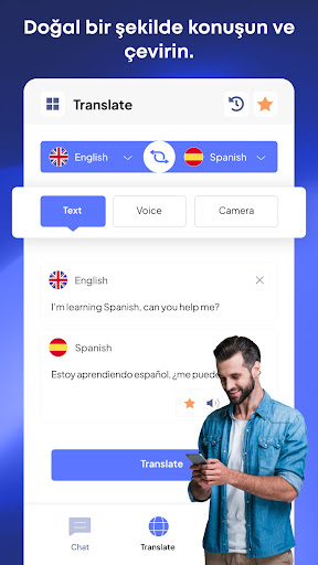 Sesli Tercüme Uygulaması ekran görüntüsü