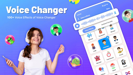 Voice Changer Male to Female ekran görüntüsü