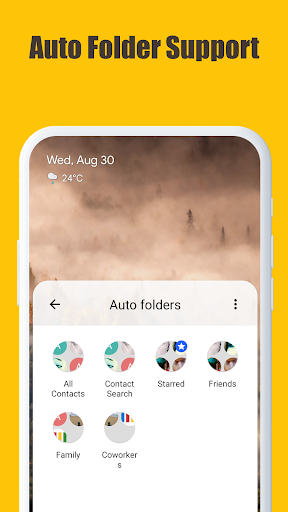 Contacts Folder ekran görüntüsü