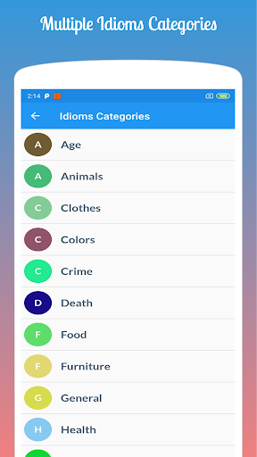 English Idioms & Phrases ekran görüntüsü