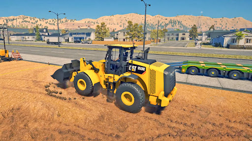 JCB İnşaat Kamyonu Oyunları ekran görüntüsü