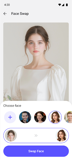 AI Face Swap - MultiFace ekran görüntüsü