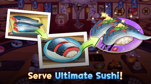 Cooking Norma: Sushi Chef Dash ekran görüntüsü